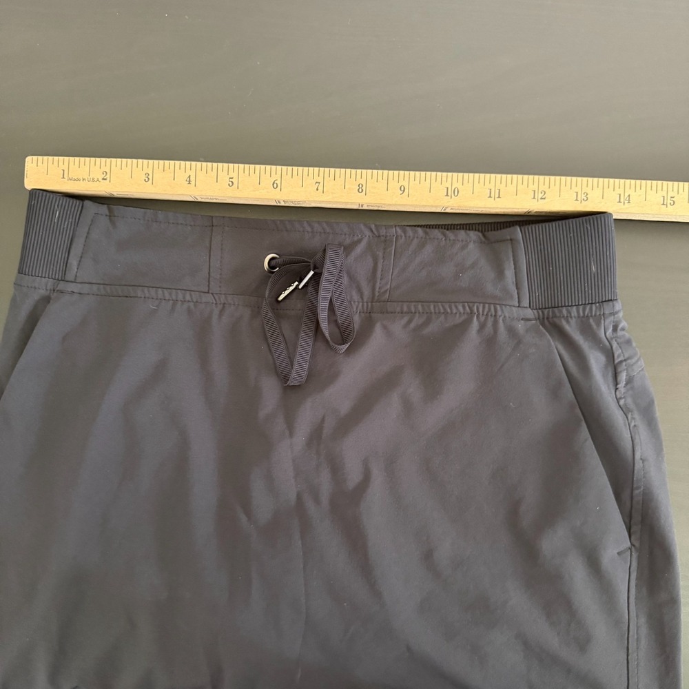 Athleta‎ Midtown Skirt Womens Size 2 Black Lined Drawstring Athletic Sport Skort - Picture 10 of 11